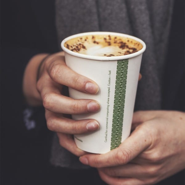 12oz white hot cup, 89-Series - Image 2