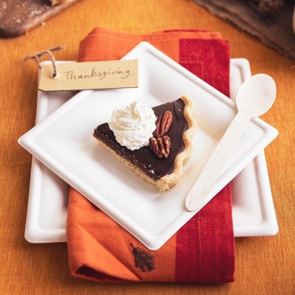 6" Square Bagasse Plate (500) - Image 2